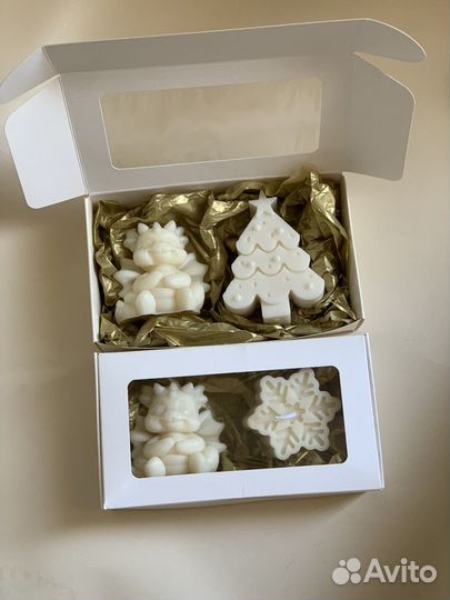 Набор новогодний свечи