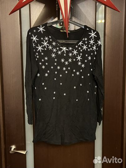 Лонгслив новогодний