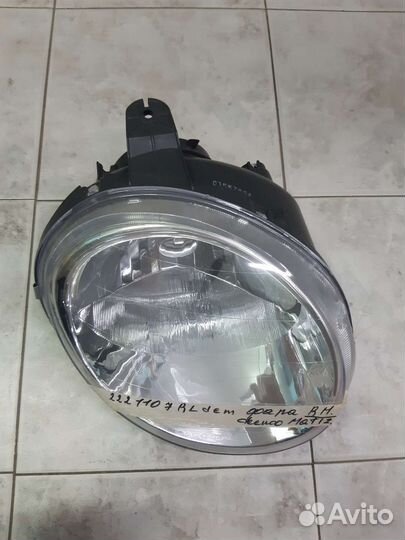 Фара daewoo matiz