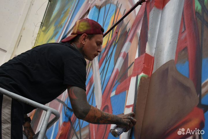 Граффити на заказ / роспись стен в детской