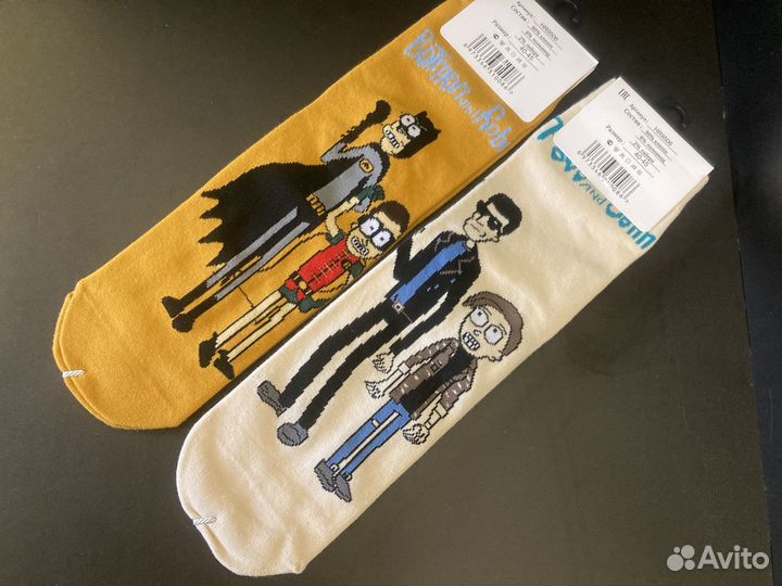 Набор мужских носков (2пары) Рик и Морти