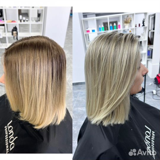 Окрашивание волос