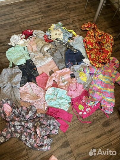 Детские вещи на девочку от года