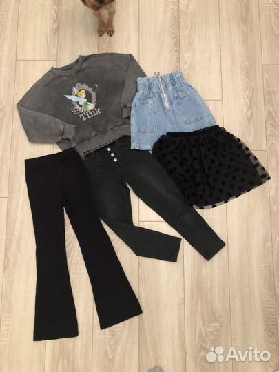 Вещи пакетом для девочки 7-8 лет