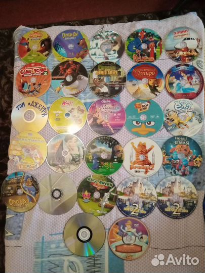 Мультфильмы на DVD дисках