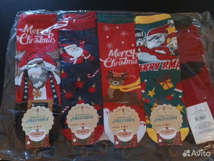 Новогодние носки