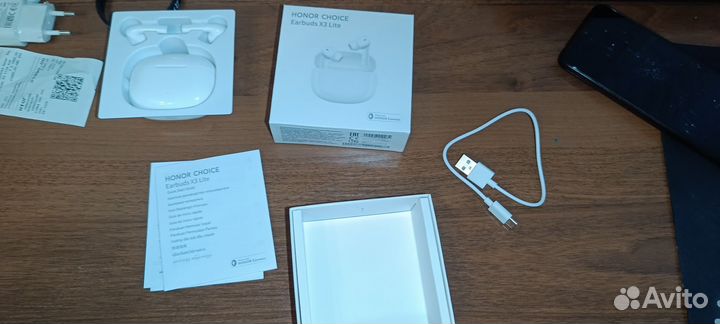 Беспроводные наушники honor earbuds x3 lite