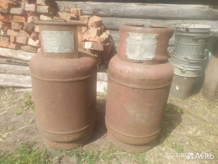 Газовый баллон 27 литров