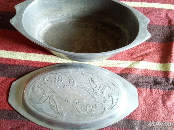 Гусятница чугунная СССР