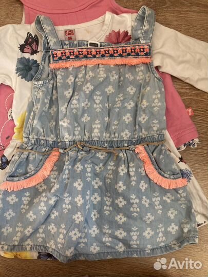 Вещи пакетом на девочку 1 год