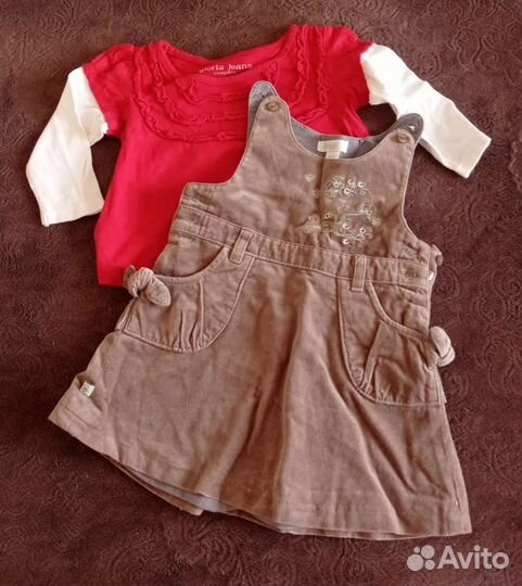 Вещи на девочку до года