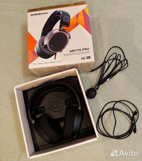 Игровая гарнитура SteelSeries Arctis Pro Black