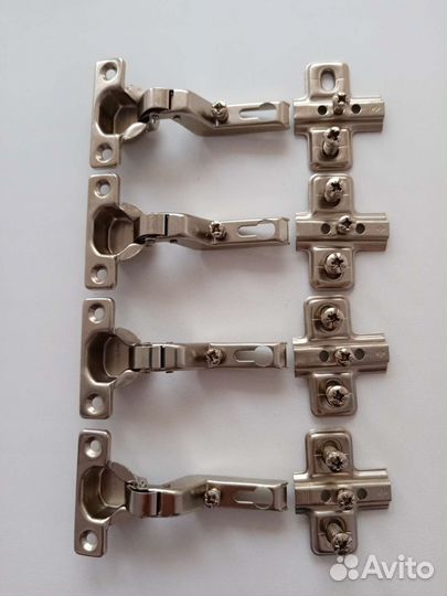 Петли для мебельных дверей 4 штуки