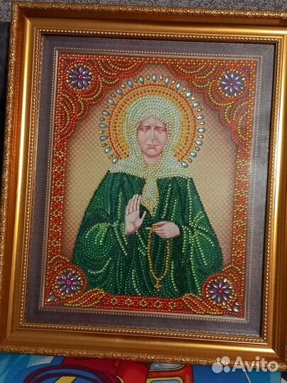 Алмазная мозаика иконы