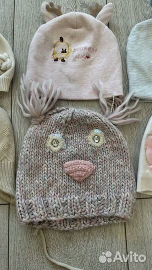 Шапки на девочку до 3 лет
