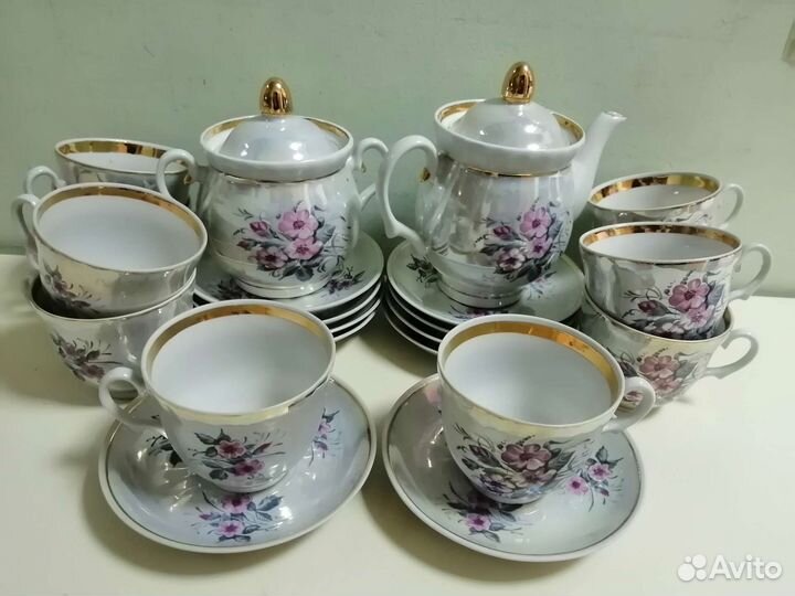 Сервиз, наборы посуды из фарфора