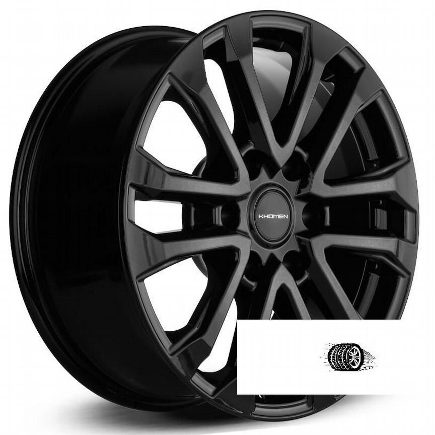 Литые диски Khomen Wheels 7.5×R18 6×139.7