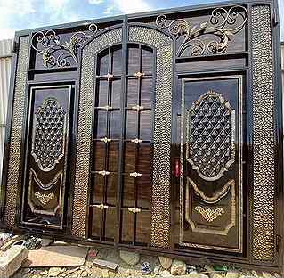 Ворота кованые в Бабаюрте на заказ