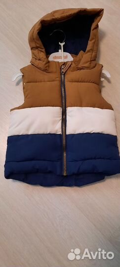 Жилетка на мальчика + кепка