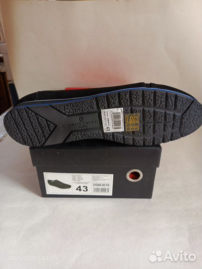 Полуботинки мужские Pierre Cardin original