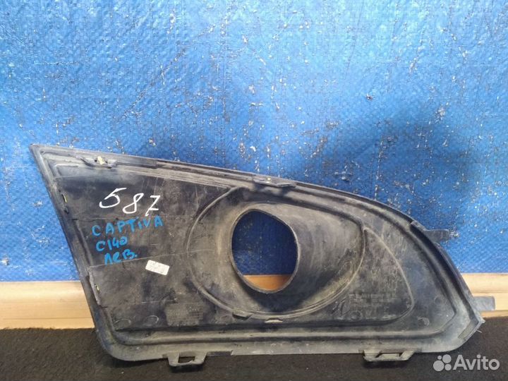 Окантовка птф левая Chevrolet Captiva 1 2006