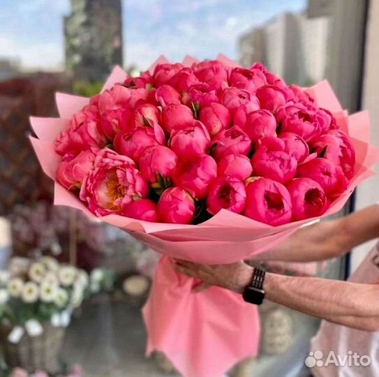 Пионы Букет