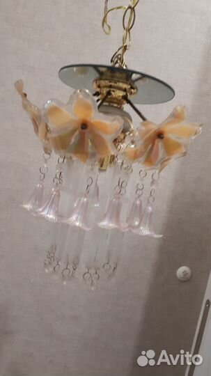 Светильник люстра для одной лампочки