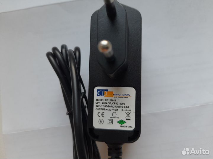 Адаптер блок питания 12v