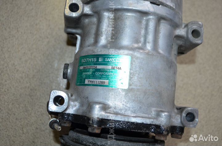 Компрессор кондиционера Laguna 1 Espace 3 Kangoo