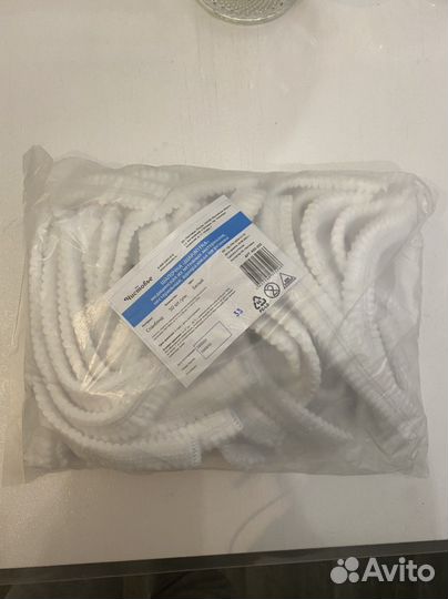 Шапочки шарлотки 50шт в упаковке, новые