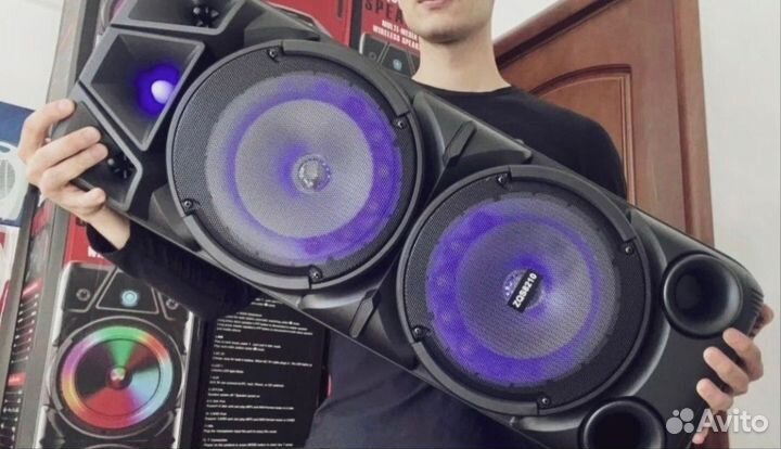 Огромная bluetooth колонка ZQS8210