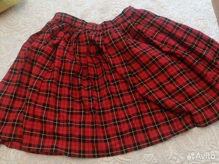 Юбка шотландка 42-44 размер