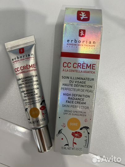 Erborian cc тональный крем