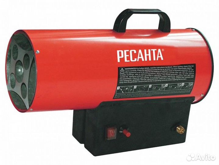 Тепловая газовая пушка тгп-10000 Ресанта