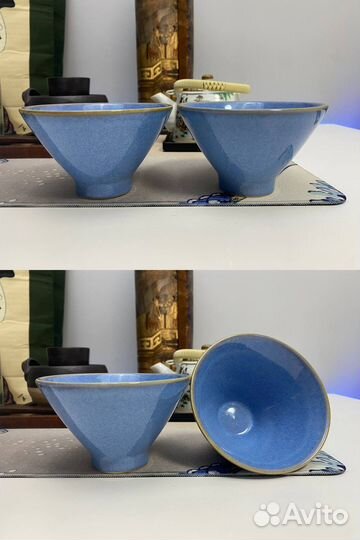 Набор посуды для японской кухни, чая, сакэ фарфор