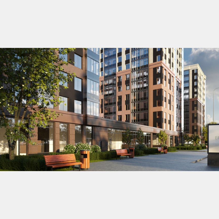 1-к. квартира, 39,5 м², 1/12 эт.
