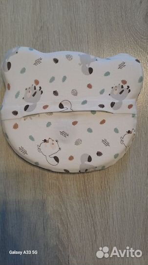 Подушка ортопедическая для новорожденных 0+