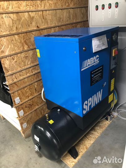 Винтовой компрессор abac spinn 5.5 8 200