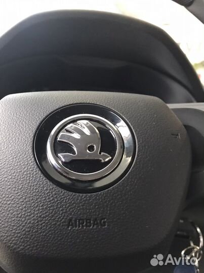 Крышка в руль airbag Skoda Rapid c 2020 г. в