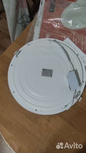 Светильник потолочный 30х30х1,8