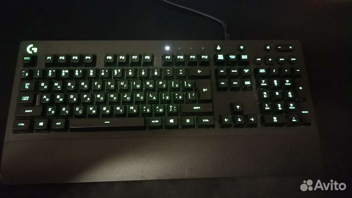 Игровая клавиатура logitech g213, мембранная