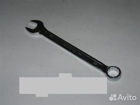 Ключ комбинированный 17мм, желтый цинк rexant