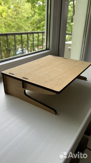 Подставка для ноутбука деревянная складная