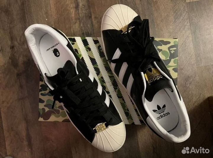 Adidas superstar x bape