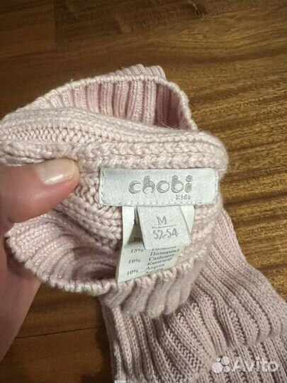 Шарф детский зимний и шапка комплект