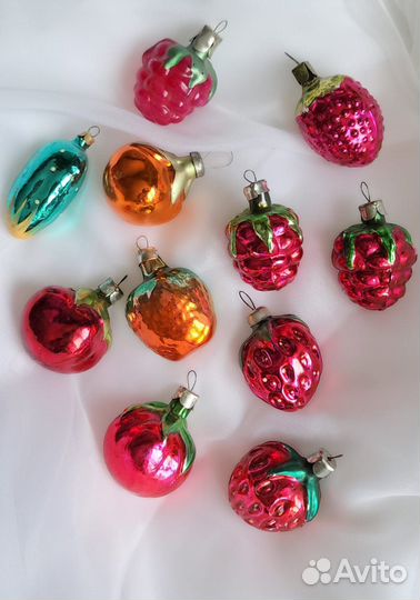 Елочные игрушки СССР