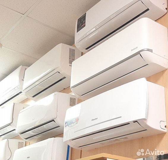 Сплит-системы 7,9,12 все новые и с гарантией