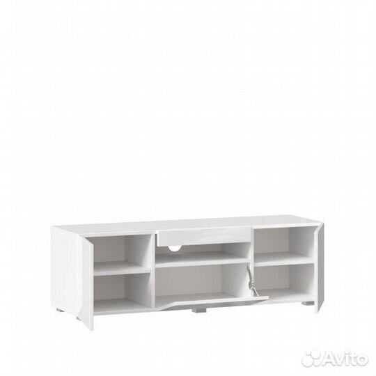 Тумба под тв 1200 Бруклин (Белый глянец)