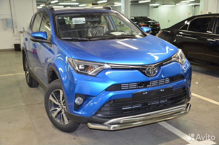 Защита бампера переднего Toyota RAV4 2015+