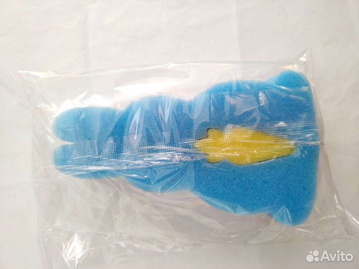 Губка-мочалка детская